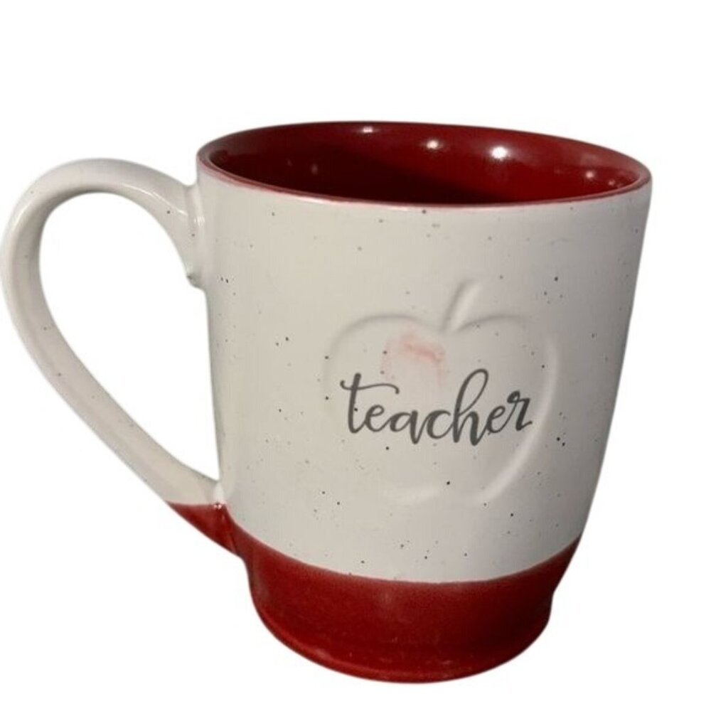 Teacher Apple Design Coffee Mug By Belle Maison